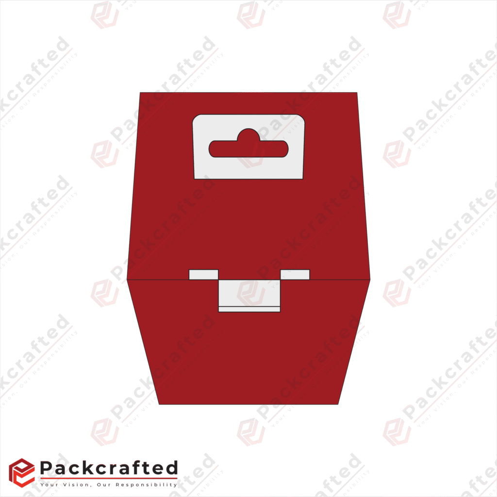 Box with Hanging and Locking Tabs - packcrafted.ca