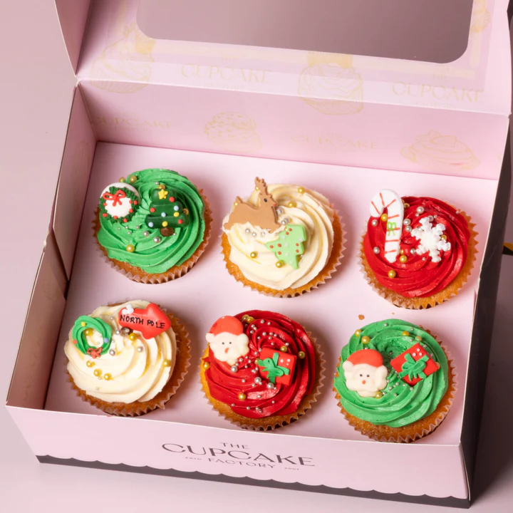 Christmas Cupcake Boxes - Image 4