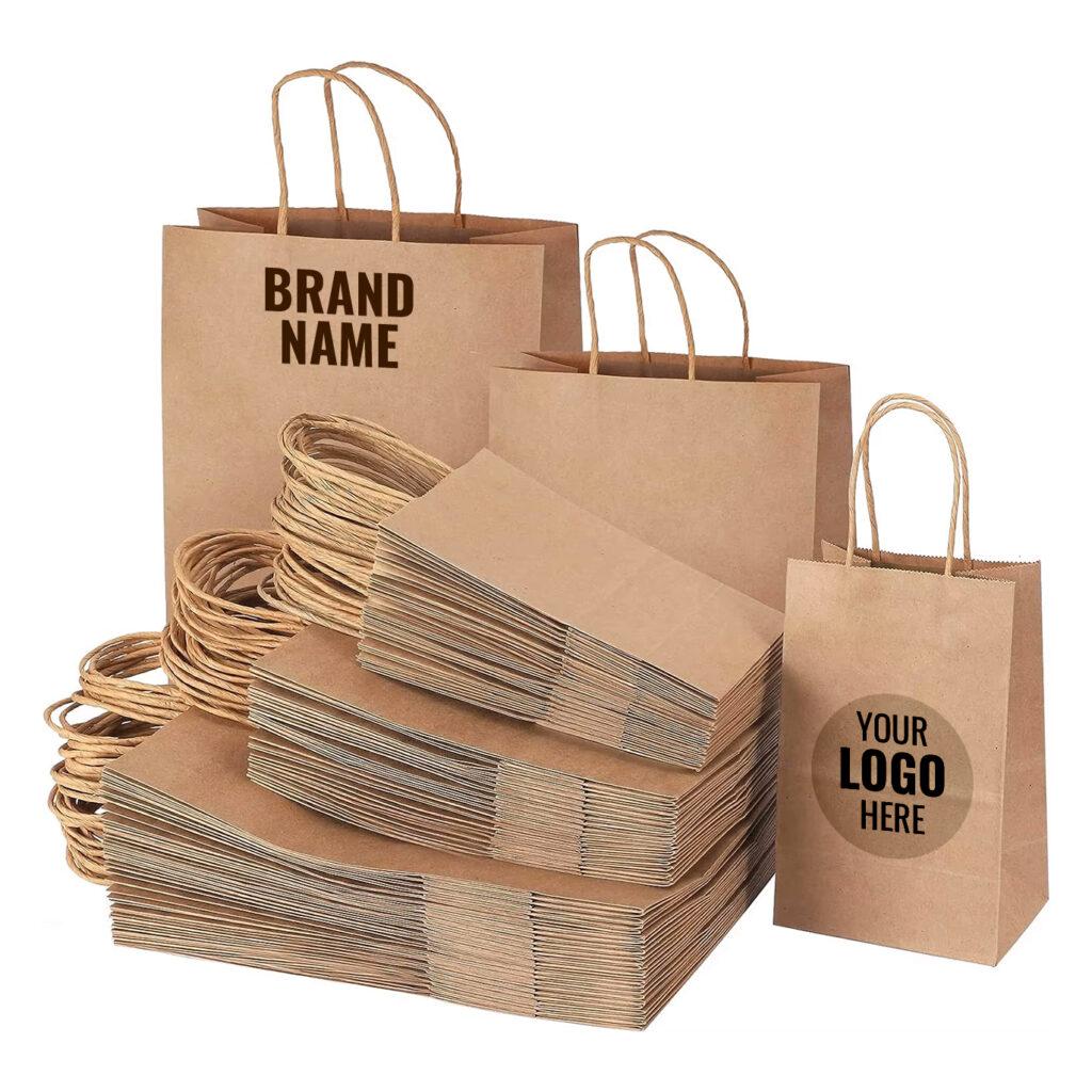 merchandise bags for retail packaging