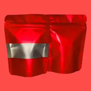 Red Mylar Bags