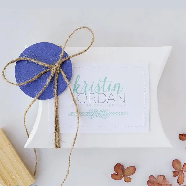 White Pillow Boxes - Image 4