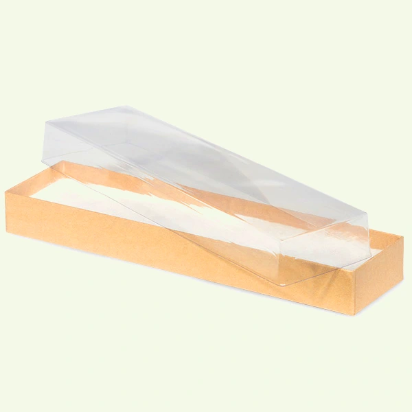 Clear Lid Boxes With Kraft Base - Image 2