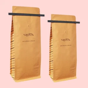 Tin tie kraft bags