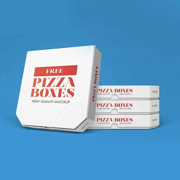 White Pizza Boxes - Image 3